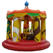 inflatable bouncer